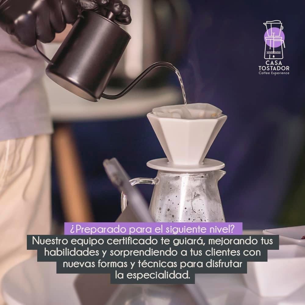 Capacitación y asesorías en café